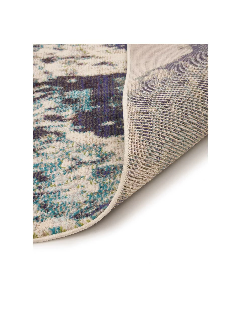 Le moins cher 🥰 Tapis design bleu ivoire Celestial, larg. 120 x long. 180 cm (taille S) 🤩 – Image 6