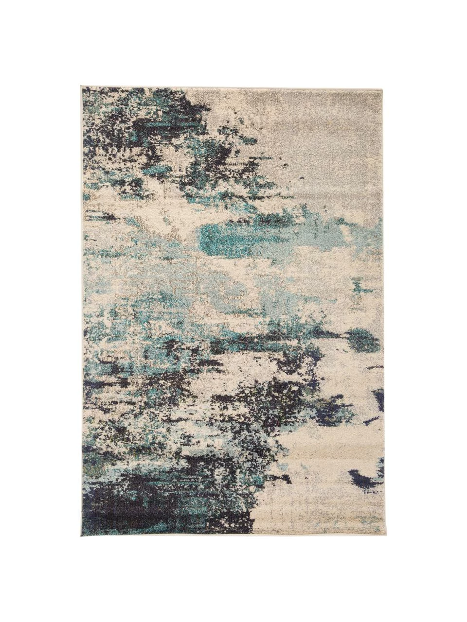 Le moins cher 🥰 Tapis design bleu ivoire Celestial, larg. 120 x long. 180 cm (taille S) 🤩