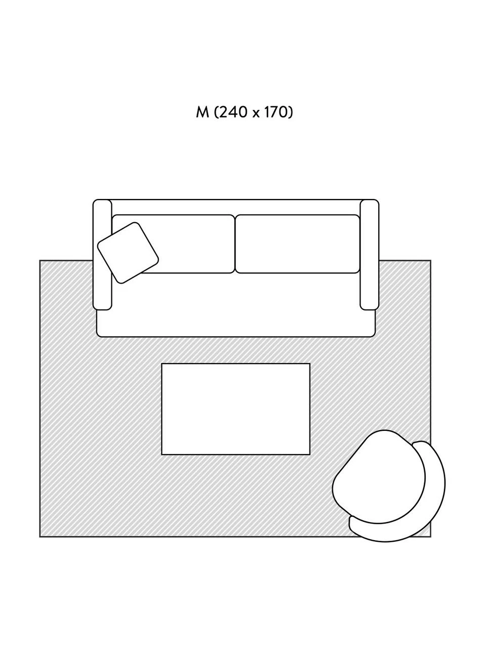 Promo 🤩 Linie Design Tapis design laine multicolore Tetris, larg. 170 x long. 240 cm (taille M) ✨ – Image 6