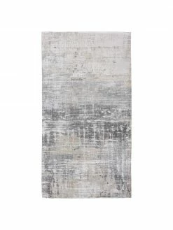 De gros 🔥 Louis de Poortere Tapis design vintage gris Streaks, larg. 80 x long. 150 cm (taille XS) 🔥