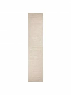 Meilleure vente 🌟 Tapis d'extérieur beige Braided, larg. 80 x long. 300 cmDisponibilité limitée ⌛