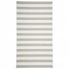 Grosses soldes 🤩 Westwing Collection Tapis d'extérieur gris à jeu de rayures Axa, larg. 80 x long. 150 cm (taille XS) 🎉