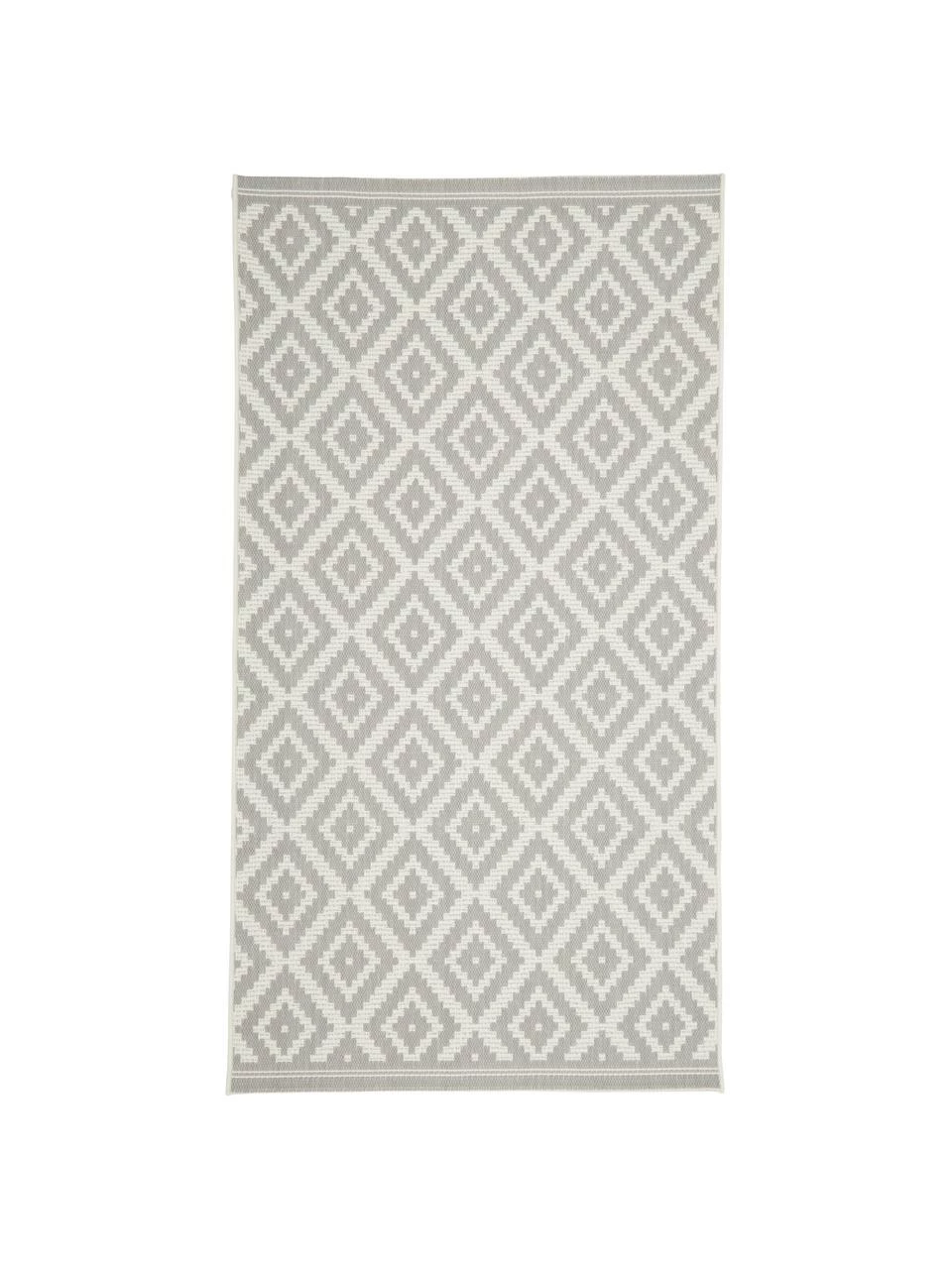 Tout neuf 🎉 Westwing Collection Tapis d'extérieur gris/blanc Miami, larg. 80 x long. 150 cm (taille XS) 🎉