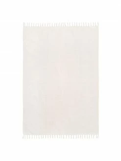 Top 10 🤩 Westwing Collection Tapis en coton blanc crème tissé à la main Agneta, larg. 70 x long. 140 cm (taille XS) ❤️