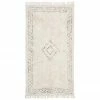 Grosses soldes ✔️ Westwing Collection Tapis en coton bohème à franges, tufté main Fionn, larg. 80 x long. 150 cm (taille XS) ⭐