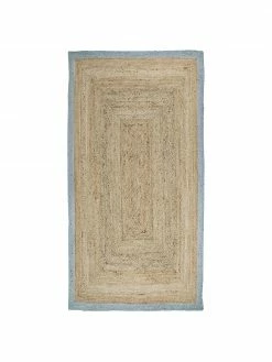 Vente flash 👏 Westwing Collection Tapis en jute fait main Shanta, larg. 80 x long. 150 cm (taille XS) 👏