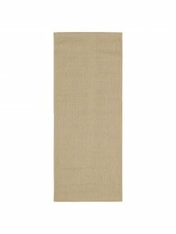 Sortie 👍 Westwing Collection Tapis extérieur intérieur beige foncé Toronto, larg. 80 x long. 200 cm ⭐