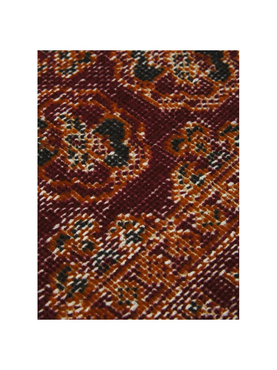 Promo 👏 Tapis extérieur oriental rouge orange My Tilas, larg. 80 x long. 150 cm (taille XS) 🌟 – Image 3