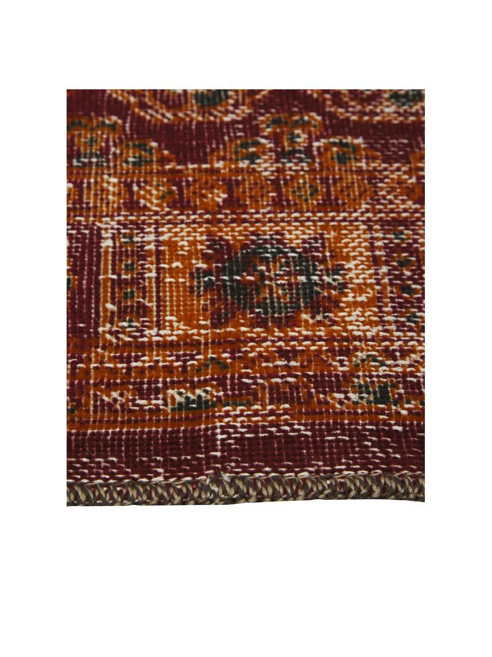 Promo 👏 Tapis extérieur oriental rouge orange My Tilas, larg. 80 x long. 150 cm (taille XS) 🌟 – Image 4