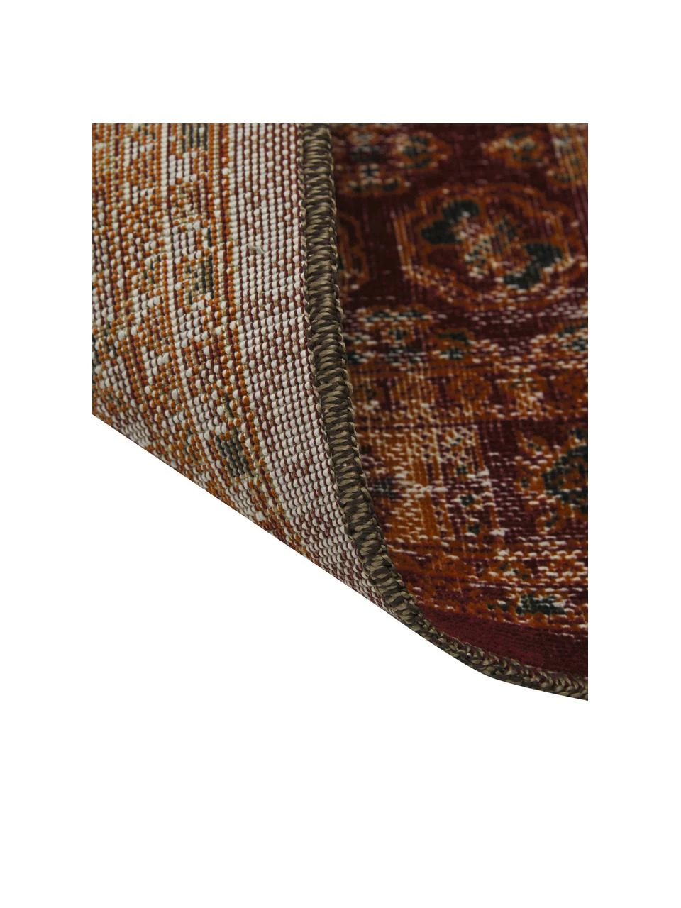 Promo 👏 Tapis extérieur oriental rouge orange My Tilas, larg. 80 x long. 150 cm (taille XS) 🌟 – Image 5