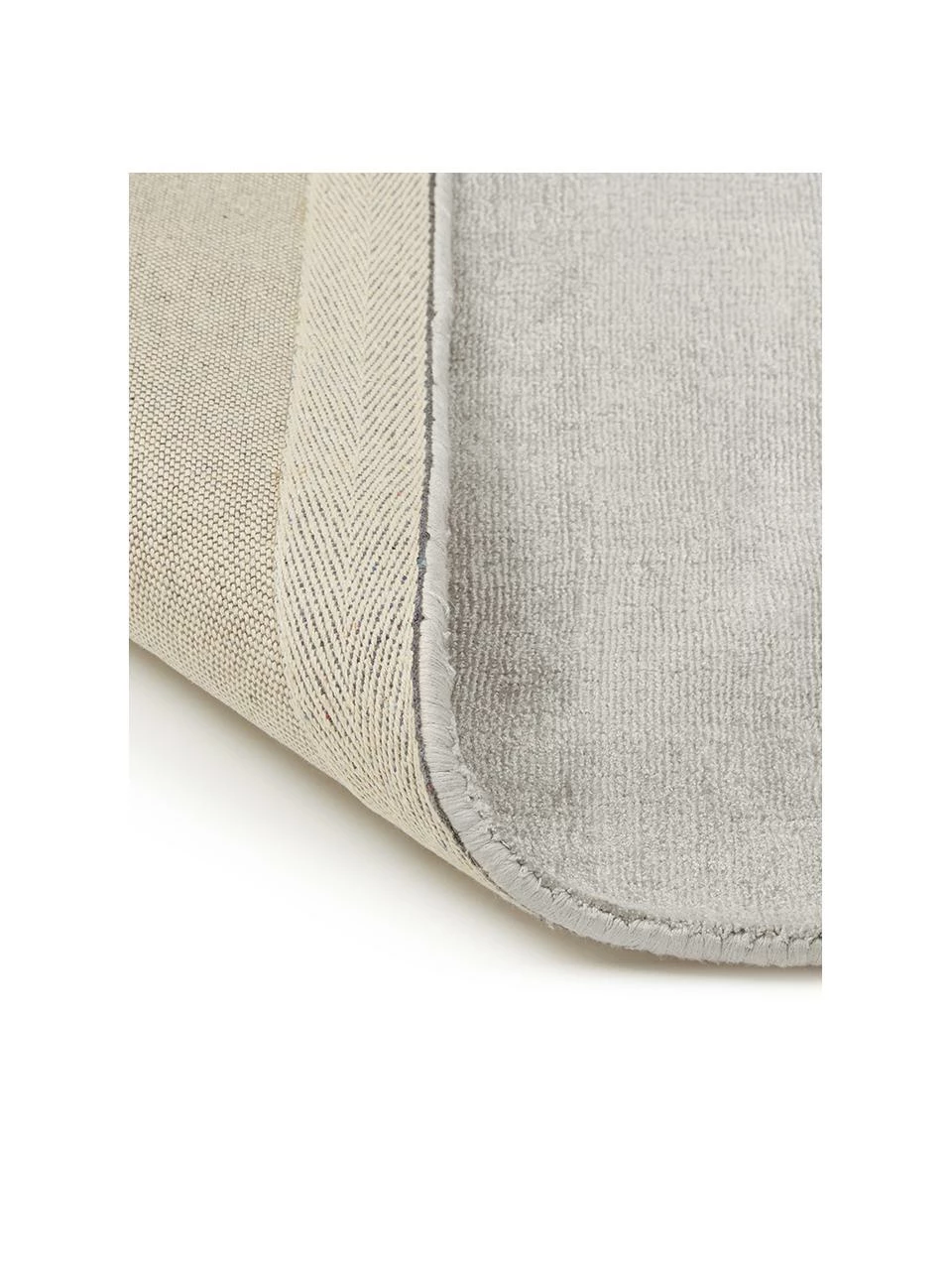 Les meilleures critiques de 👍 Westwing Collection Tapis gris beige viscose tissé main Jane, larg. 80 x long. 150 cm (taille XS) 💯 – Image 6