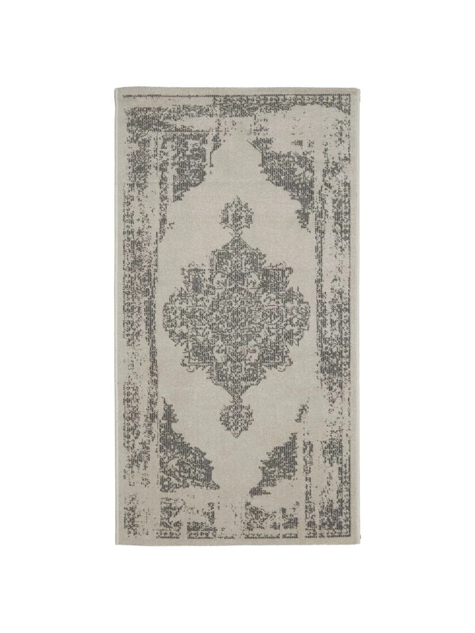 Meilleur prix ✨ Westwing Collection Tapis gris extérieur / intérieur style vintage Everly, larg. 80 x long. 150 cm (taille XS) 🛒