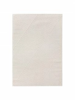 Budget 🧨 Benuta Tapis intérieur extérieur beige blanc crème, poils en relief Mars, larg. 80 x long. 150 cm (taille XS) 😀