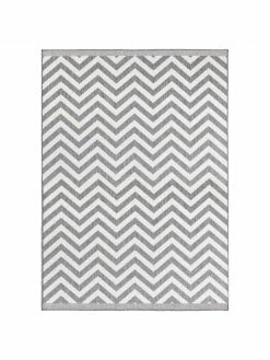 Tout neuf 🌟 Tapis intérieur extérieur imprimé zigzag, réversible Palma, larg. 160 x long. 230 cm (taille M) 😍