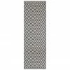 De gros 🎁 Tapis int&eacute;rieur ext&eacute;rieur r&eacute;versible, imprim&eacute; zigzag Palma, larg. 80 x long. 350 cm ⌛