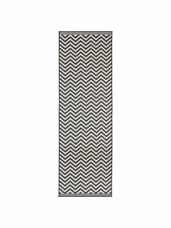 De gros 🎁 Tapis intérieur extérieur réversible, imprimé zigzag Palma, larg. 80 x long. 350 cm ⌛