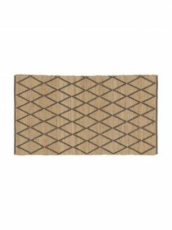 Budget 😉 Westwing Collection Tapis jute fait main Atta, larg. 50 x long. 80 cm 🛒