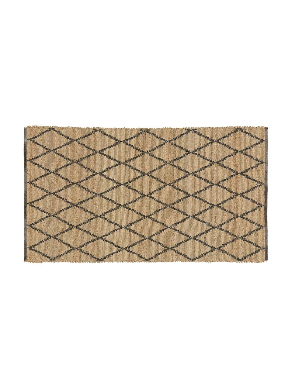 Budget 😉 Westwing Collection Tapis jute fait main Atta, larg. 50 x long. 80 cm 🛒