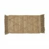 De gros 🎉 Westwing Collection Tapis jute fait main Jason, larg. 50 x long. 80 cm ⌛