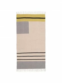 Remise 🛒 Westwing Collection Tapis kilim tissé main Indiana, larg. 80 x long. 150 cm (taille XS) 😍