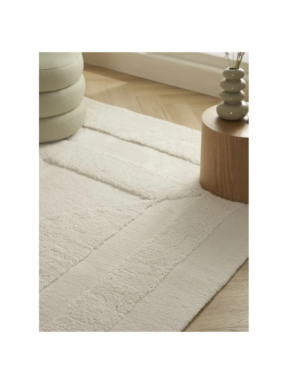 Les meilleures critiques de 🎁 Westwing Collection Tapis moelleux à poils longs blanc crème Zion, larg. 120 x long. 180 cm (taille S) ❤️ – Image 2