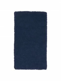 Coupon 👍 Westwing Collection Tapis moelleux à poils longs bleu foncé Leighton, larg. 80 x long. 150 cm (taille XS) 😍