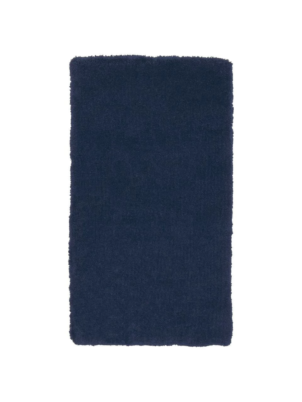 Coupon 👍 Westwing Collection Tapis moelleux à poils longs bleu foncé Leighton, larg. 80 x long. 150 cm (taille XS) 😍