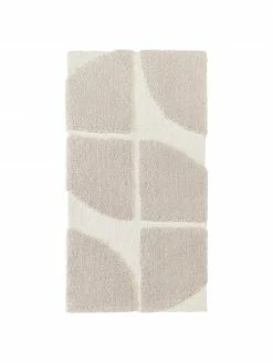 Remise 😍 Westwing Collection Tapis moelleux à poils longs en relief Jade, larg. 80 x long. 150 cm (taille XS) 👏