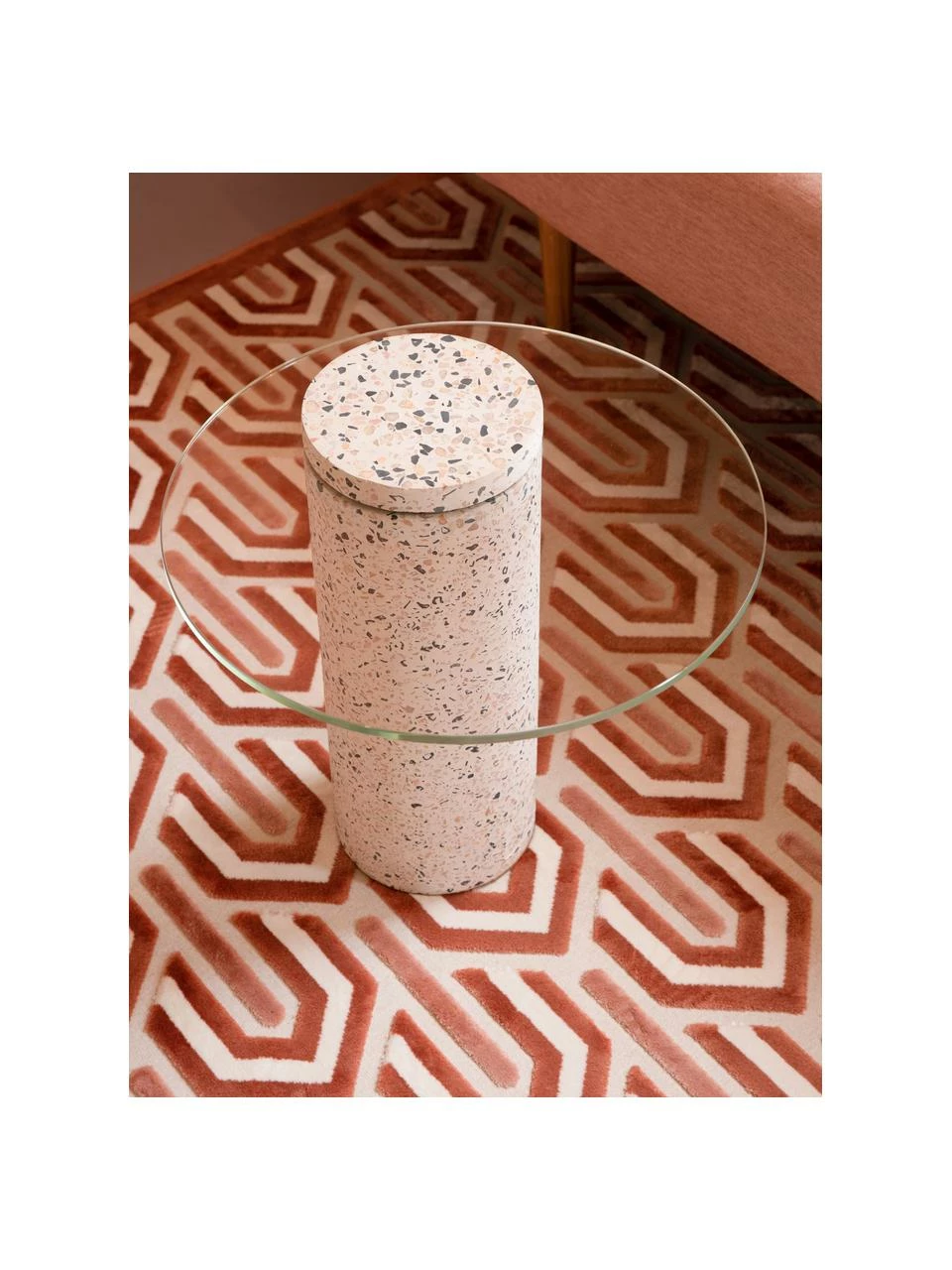 Offres 😍 Zuiver Tapis rétro rose beige Beverly, larg. 170 x long. 240 cm (taille M) 👏 – Image 6