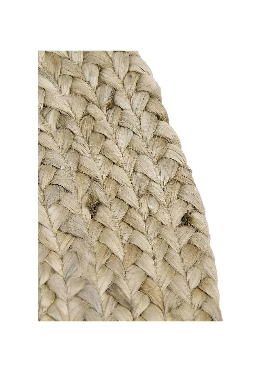 Meilleure affaire 💯 Westwing Collection Tapis rond beige en jute fait main Sharmila, Ø 100 cm (taille XS) 😀 – Image 4