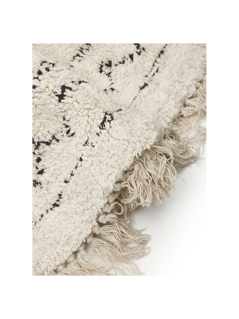 Top 10 👏 Westwing Collection Tapis rond bohème à franges tufté main Fionn, Ø 120 cm (taille S) 🥰 – Image 6