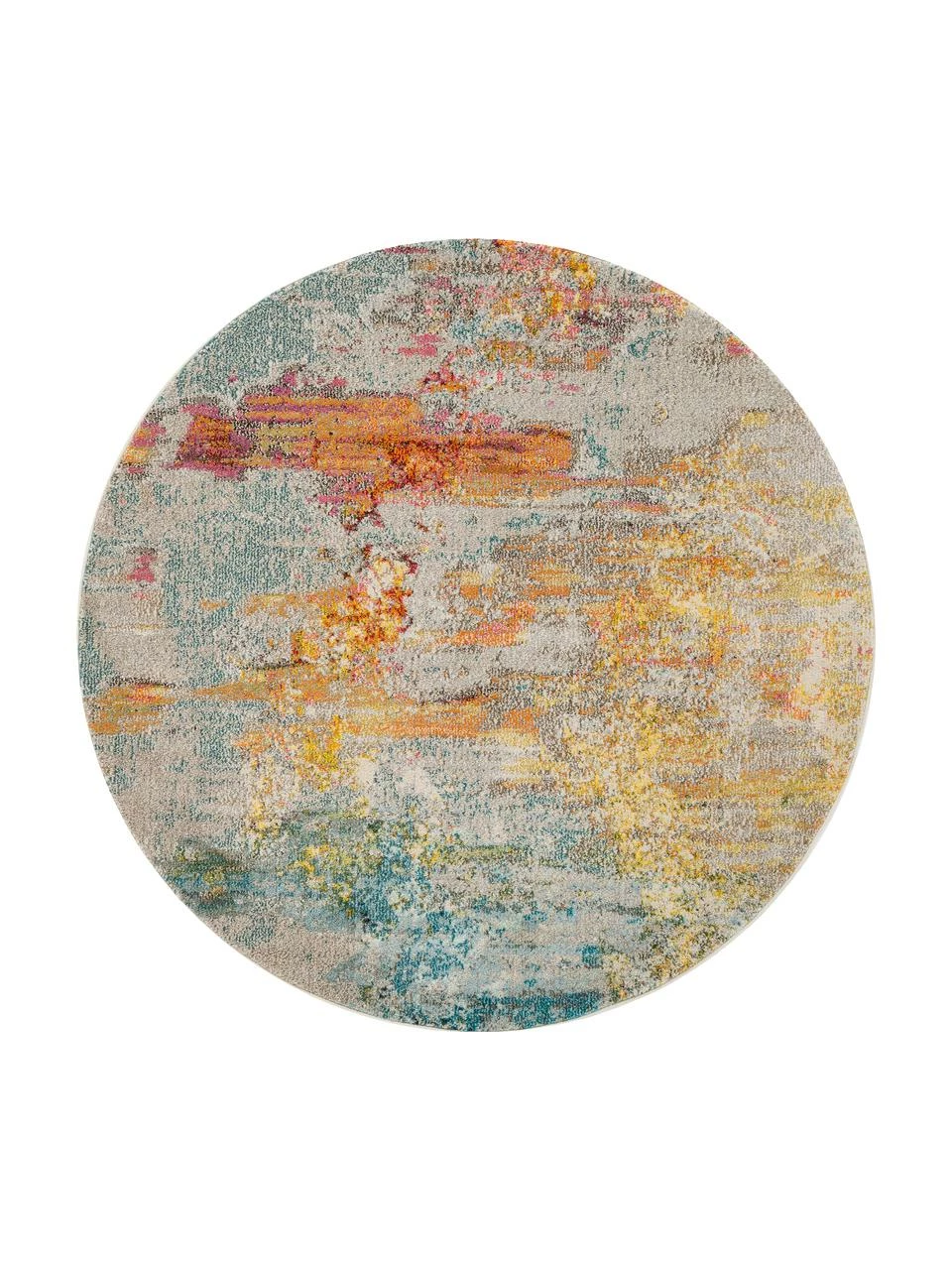 Grosses soldes 🔔 Tapis rond design multicolore Celestial, Ø 160 cm (taille L) 🔔