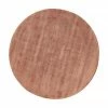 Grosses soldes 👍 Westwing Collection Tapis rond en viscose terracotta, tissé main Jane, Ø 120 cm (taille S) 😀