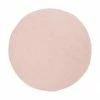 Coupon 👏 Westwing Collection Tapis rond épais et moelleux rose Leighton, Ø 120 cm (taille S) 🛒