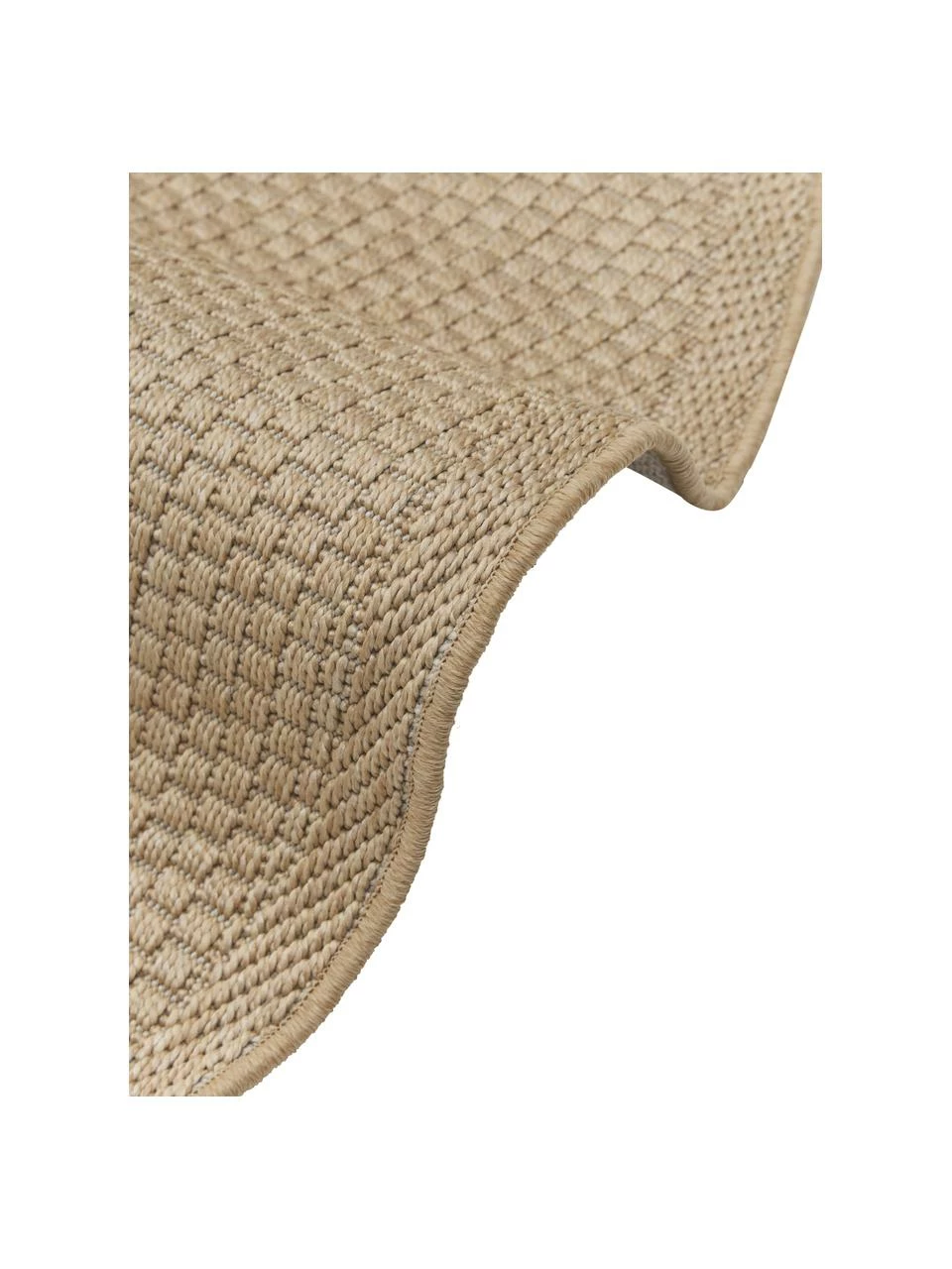 Meilleur prix 🌟 Westwing Collection Tapis rond extérieur intérieur beige foncé Toronto, Ø 150 cm (taille M)Seulement 1 produit disponible 🔔 – Image 5