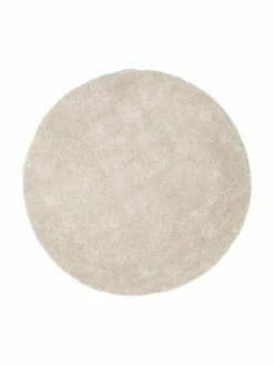 Les meilleures critiques de 🔔 Westwing Collection Tapis rond moelleux à poils longs beige Marsha, Ø 120 cm (taille S) 🥰