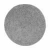Promo 😀 Westwing Collection Tapis rond moelleux &agrave; poils longs gris Marsha, Ø 120 cm (taille S) 🛒