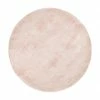 Sortie ✔️ Westwing Collection Tapis rond moelleux rose Jane, Ø 120 cm (taille S) 😉