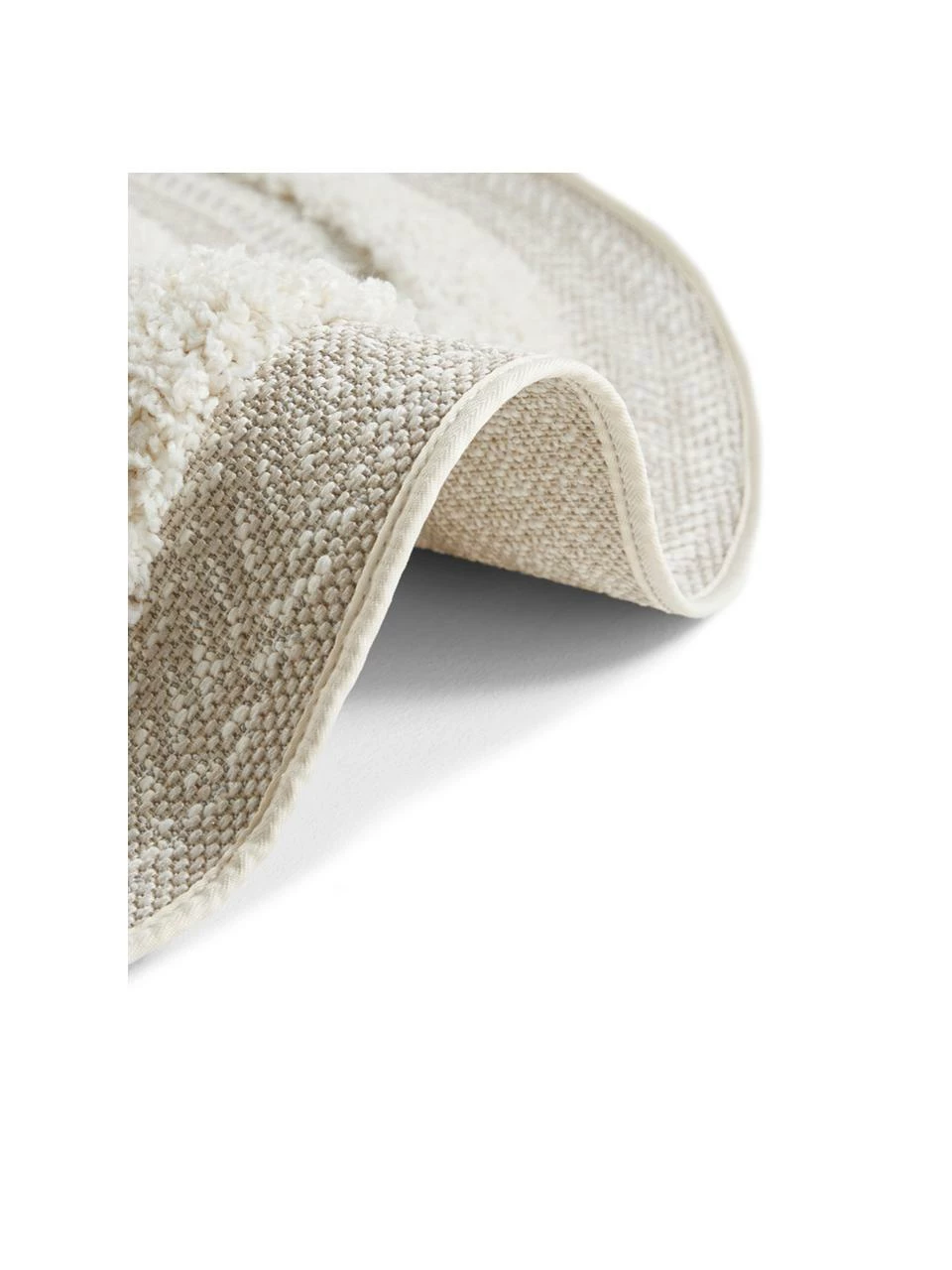 Meilleur prix 🛒 Tapis rond outdoor à effet relief Nador, Ø 160 cm (taille L) ✔️ – Image 4