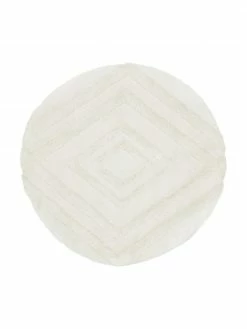 Acheter ⌛ Westwing Collection Tapis rond shaggy moelleux ethnique Magda, Ø 120 cm (taille M) 🌟