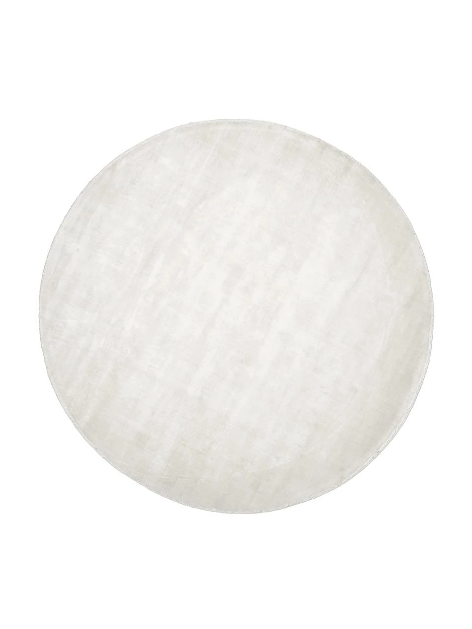 Grosses soldes 🔔 Westwing Collection Tapis rond tissé main blanc ivoire Jane, Ø 120 cm (taille S) 🔥