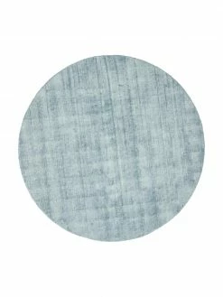 Tout neuf 🔥 Westwing Collection Tapis rond tissé main bleu de glace Jane, Ø 120 cm (taille S) 🛒