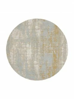 Vente flash 😀 Westwing Collection Tapis rond vintage coton tissé main Luise, Ø 120 cm (taille S) ⌛