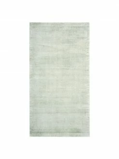 Offres 🔥 Westwing Collection Tapis vert en viscose tissé main Jane, larg. 80 x long. 150 cm (taille XS) ✨