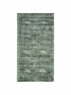 Bon marché ⭐ Westwing Collection Tapis vert tissé à la main Jane, larg. 80 x long. 150 cm (taille XS) 🤩