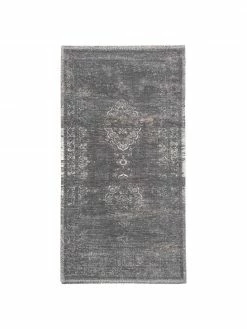 Tout neuf 🥰 Louis de Poortere Tapis vintage chenille Medaillon, larg. 80 x long. 150 cm (taille XS) 🔥